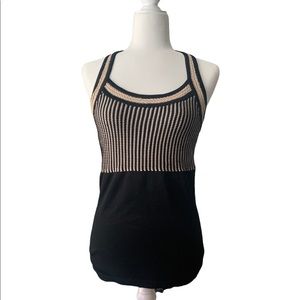 White House Black Market Crochet Halter Top